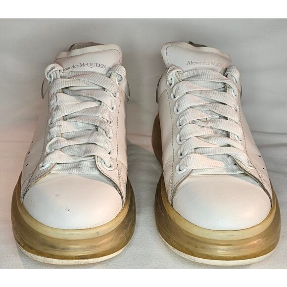 Alexander McQueen Oversized Sneaker “White Multi” Size 36.5 Made In Italy - Picture 2 of 16